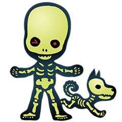 Baby skeleton / phee dek