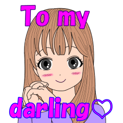 To my darling