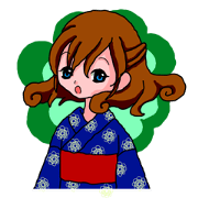 YUKATA Girls in Japanese