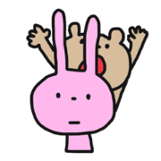 A good friend of bunny and bear man