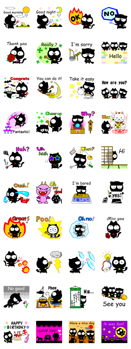 black cats (majic & japanese culture)
