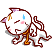 Daily life of white cat ! (in Indonesia)