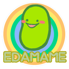 A single word Edamame-chan :English Ver.