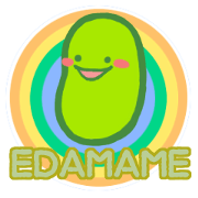 A single word Edamame-chan :English Ver.