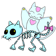 like Skeleton & like clione cats