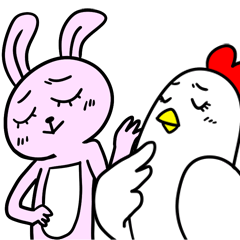 Chicky & Bunny Lady's Life