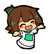 training wear Girl'sSticker