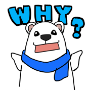 Polar bear sticker(part2)