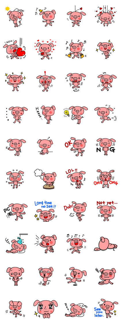 Pink piglet 2