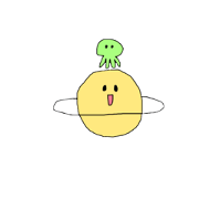 Mr.Saturn and Mr.Alien