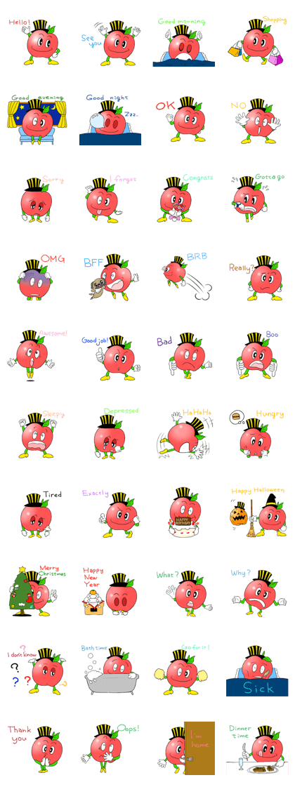 Apple-kun's daily English words