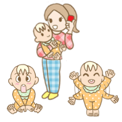 赤ちゃんとママのスタンプ集 2 Line スタンプ Line Store 赤ちゃんとママのスタンプ集 2 Line スタンプ Line Store