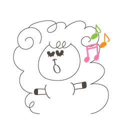 Expression Sticker of the sheep