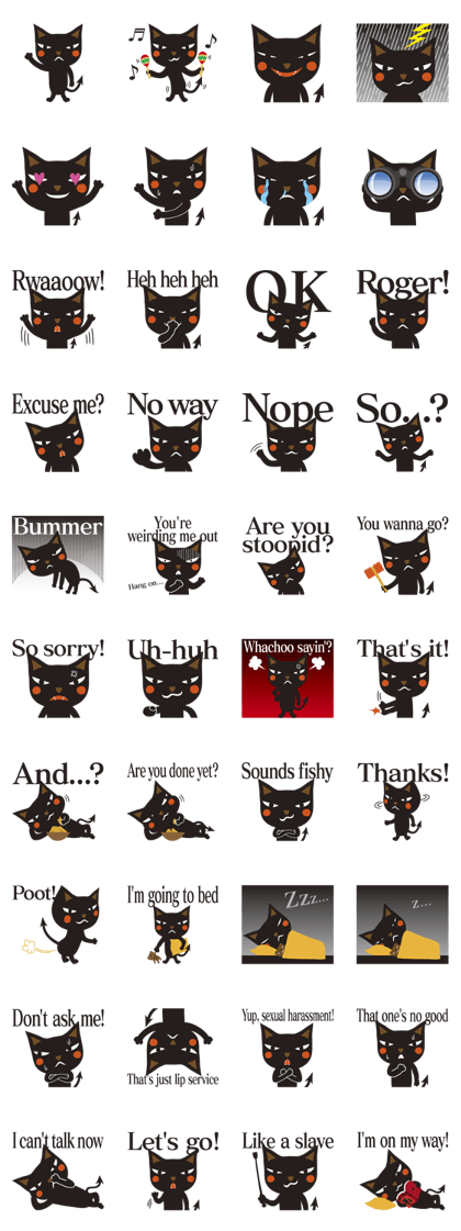 Black Cat Meowmon <English>
