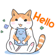 orange tabby cat english