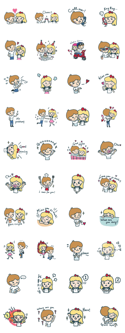 Chuck&Sugar's sweet love