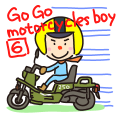 Go Go motorcycles boy 6