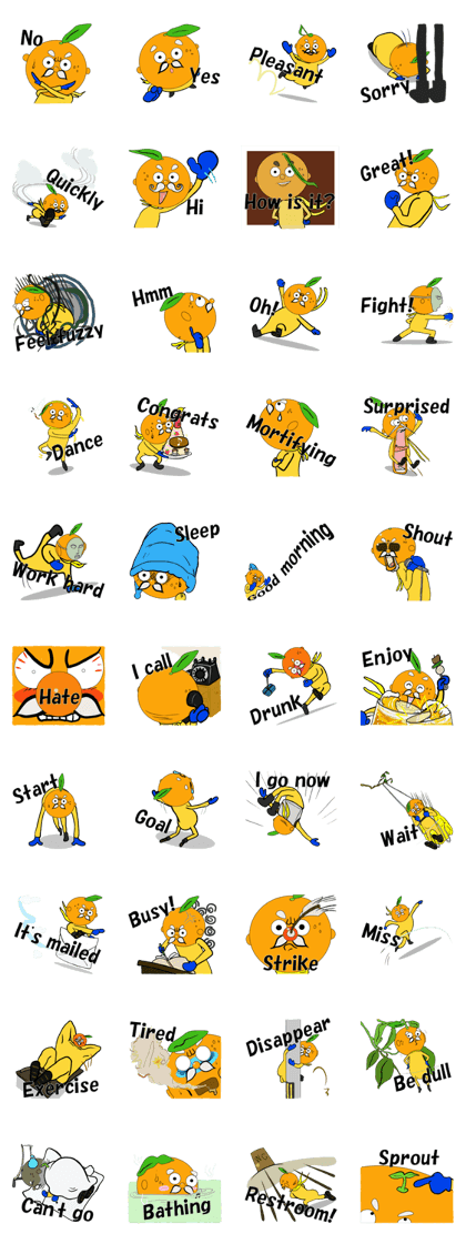 Orange grandfather<E>