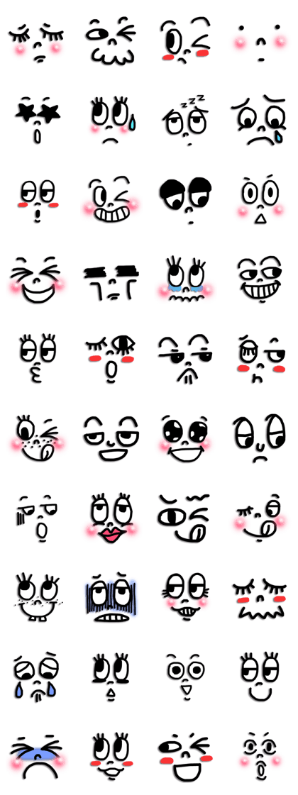 No text Stickers 2