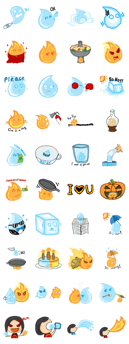 Water and Fire (Dr.apple)