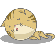 Brown Big Head Cat