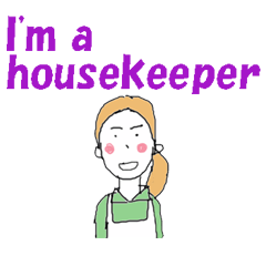 I am a housekeeper(English ver.)