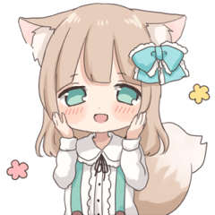 Coco of wolf ear girl