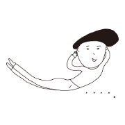 Modest physical expression sticker