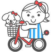Summer ribbon girl