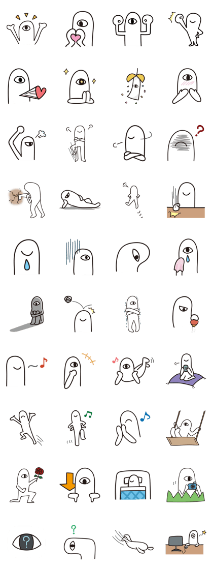 Single eye Emotions