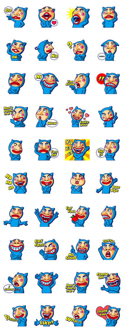Mr. Blue Cat