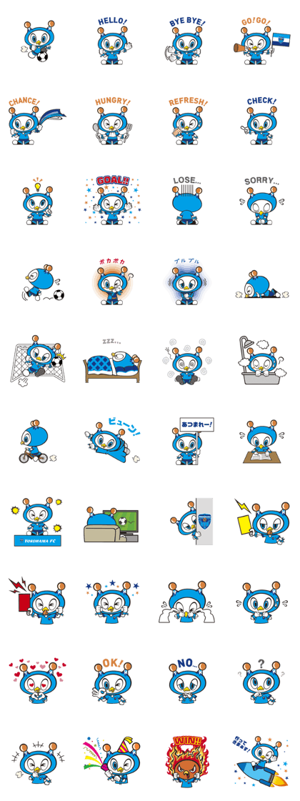 YOKOHAMA FC OFFICIAL STICKER