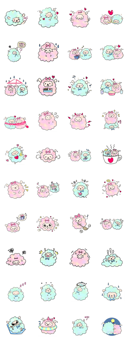 Cotton Candy Sheep(LOVE)