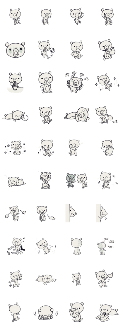 drawing bear universal ver.