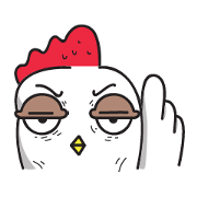 Katak : the white chicken