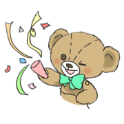 Stuffed bear "KUMA" 2