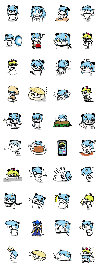 Shellfish panda Hero!&Shrimp Panda Hero