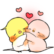 Okame-kun & pink-chan