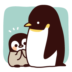 Relaxed penguin ( honorific ver.)