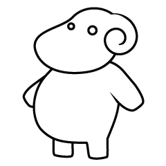 MU-san of a sheep
