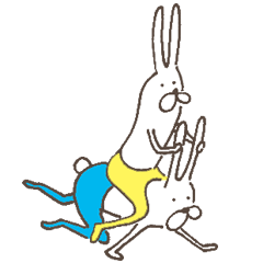 うさぎタイツ4 Line スタンプ Line Store