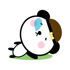 お茶目なパンダのスタンプ Line スタンプ Line Store