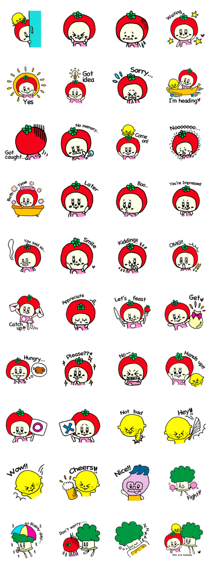 Tomacco & Veggie friends (English Ver.) Tomacco & Veggie friends (English Ver.)