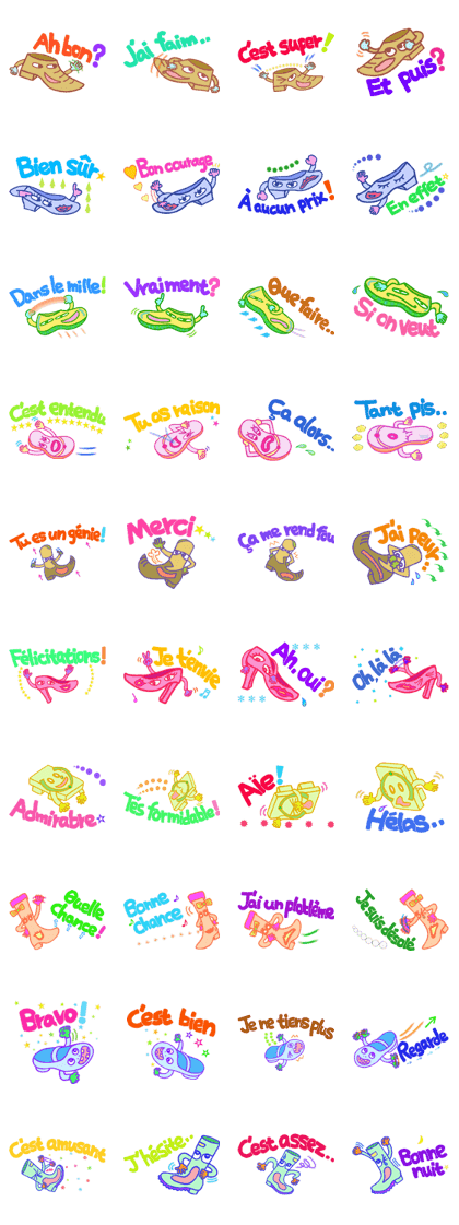 Shoes series (French) Shoes series (French)