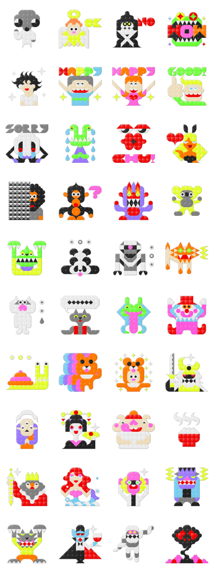 GEOMETRON -Geometric Characters- 2