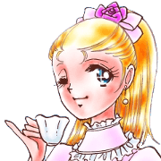 A word of the girls' comic A word of the girls' comic