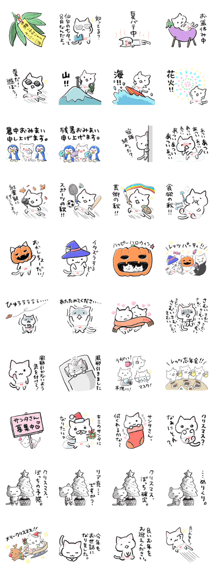 The second half of the cat of season The second half of the cat of season