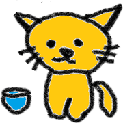 Orange cat's daily life