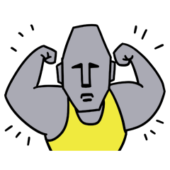 Muscle Moai Kun