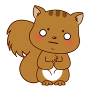 Squirrel with 40 emotion or pattern